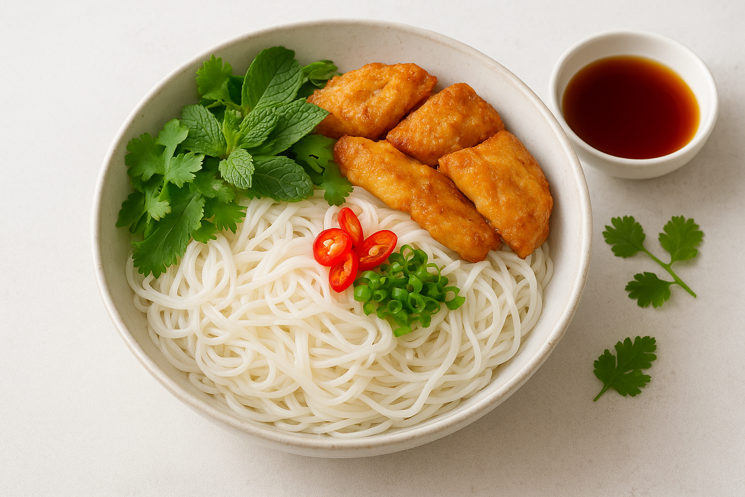 ブンマムの作り方｜香り高い魚醤ソースとハーブで楽しむベトナム風米麺レシピ