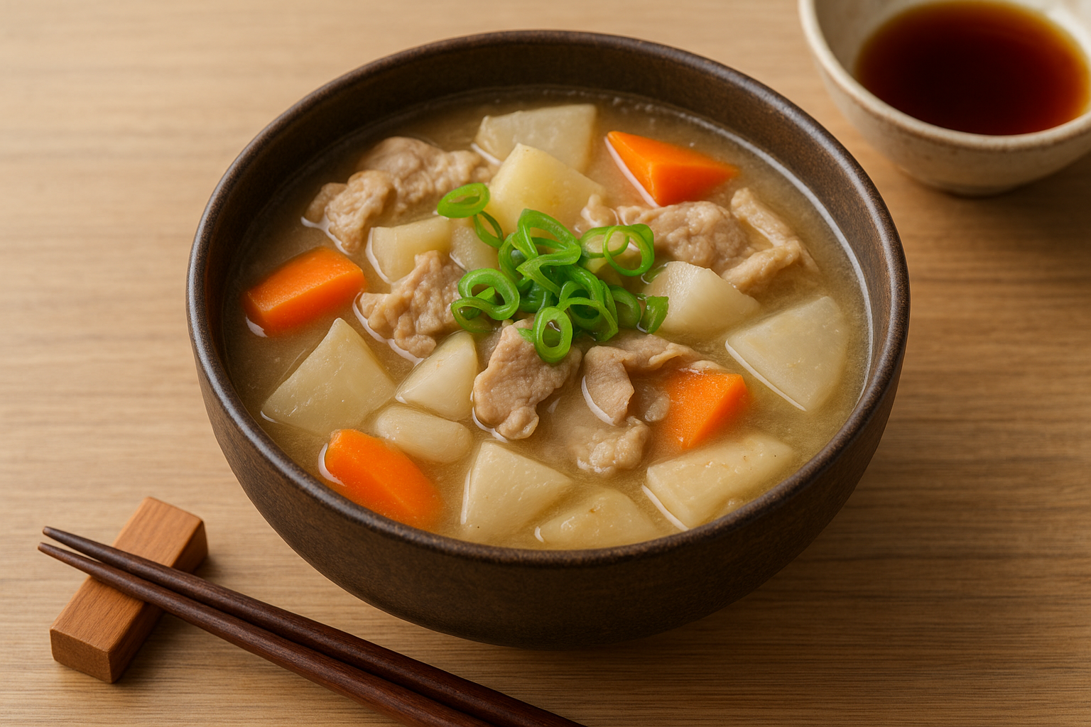 豚汁の作り方｜昆布だしで深まる具だくさんの基本レシピ