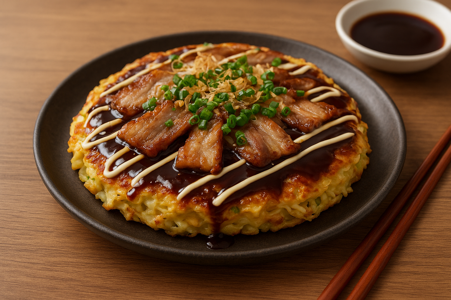 家庭でふんわり仕上げるお好み焼きの作り方とコツ｜豚バラ入りレシピ