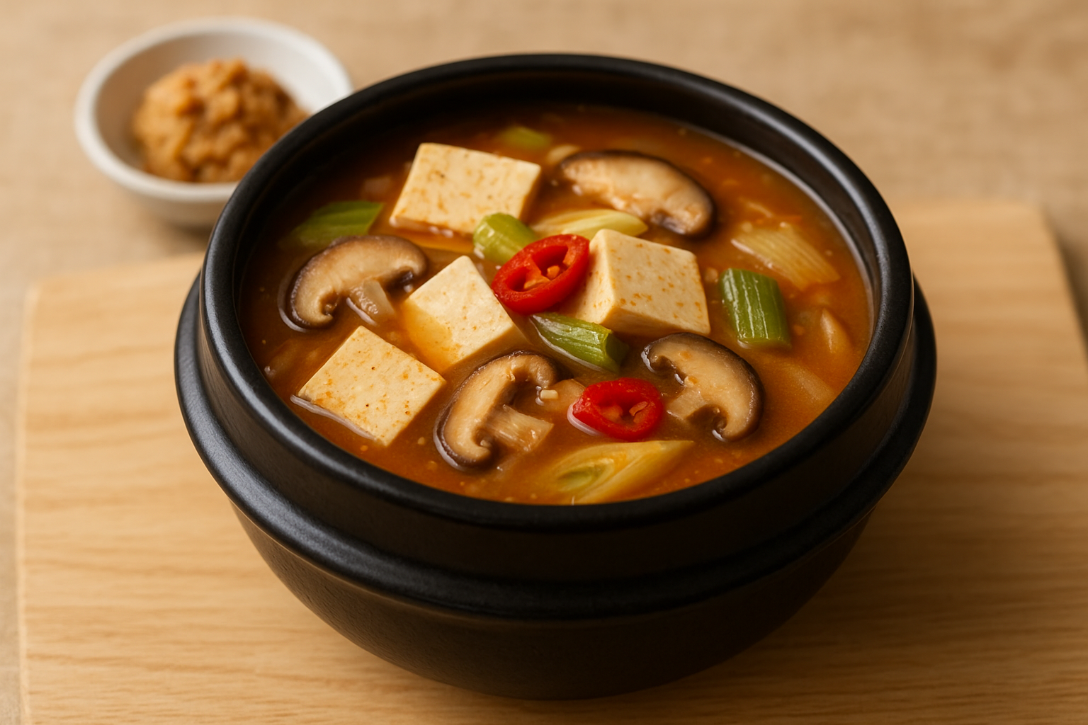 テンジャンチゲの作り方｜発酵大豆ペーストで温まる韓国風味噌スープ レシピ