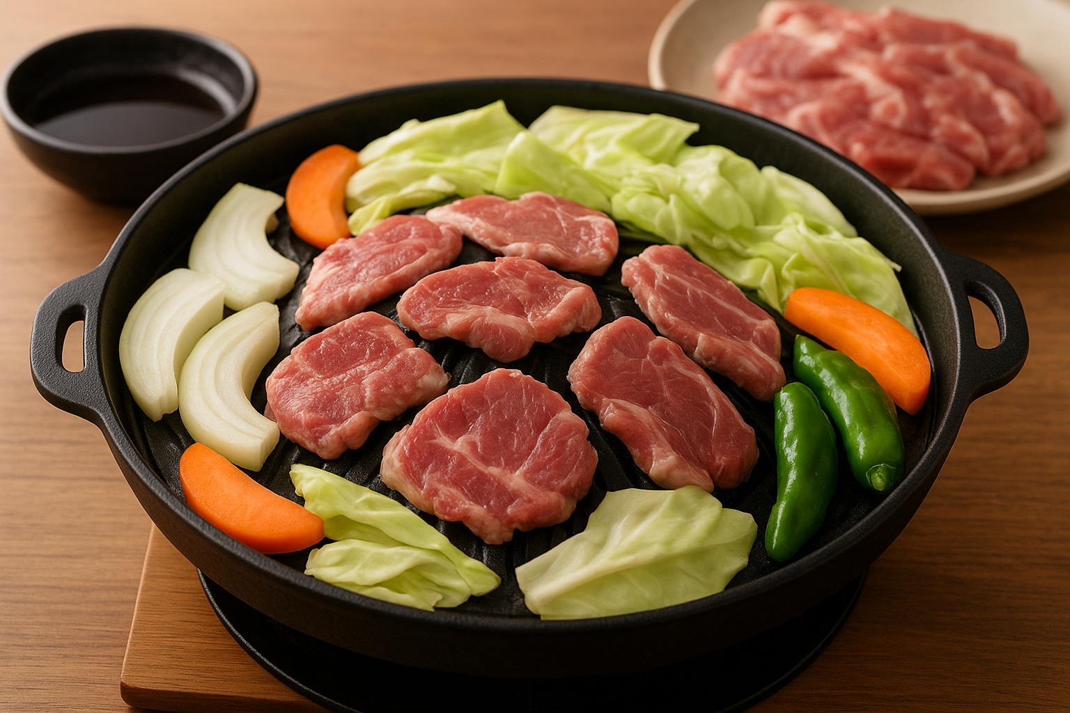 ジンギスカンの作り方｜ラム肉と野菜をジンギスカン鍋で楽しむ基本レシピ