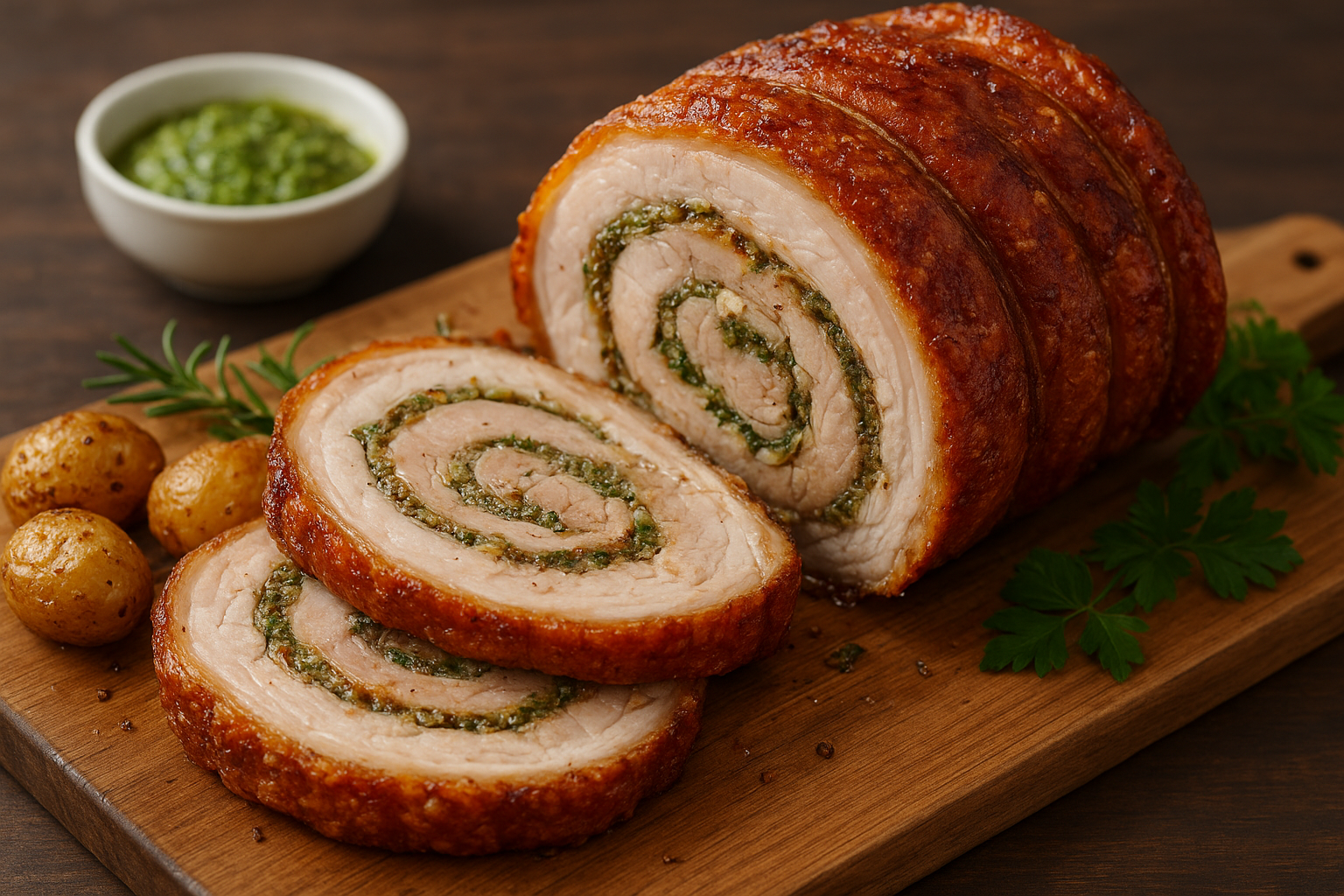 カリカリ豚肉が絶品！本格ポルケッタの作り方とアレンジ紹介