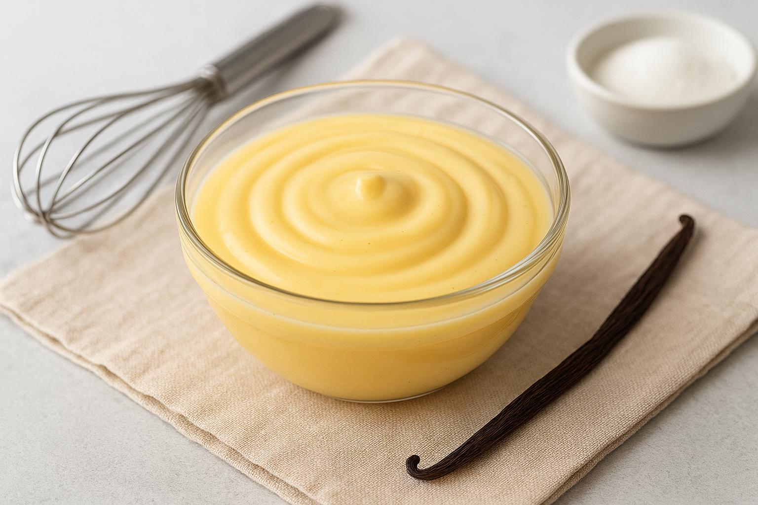 失敗しない！家庭で作る濃厚バニラカスタードの基本レシピ