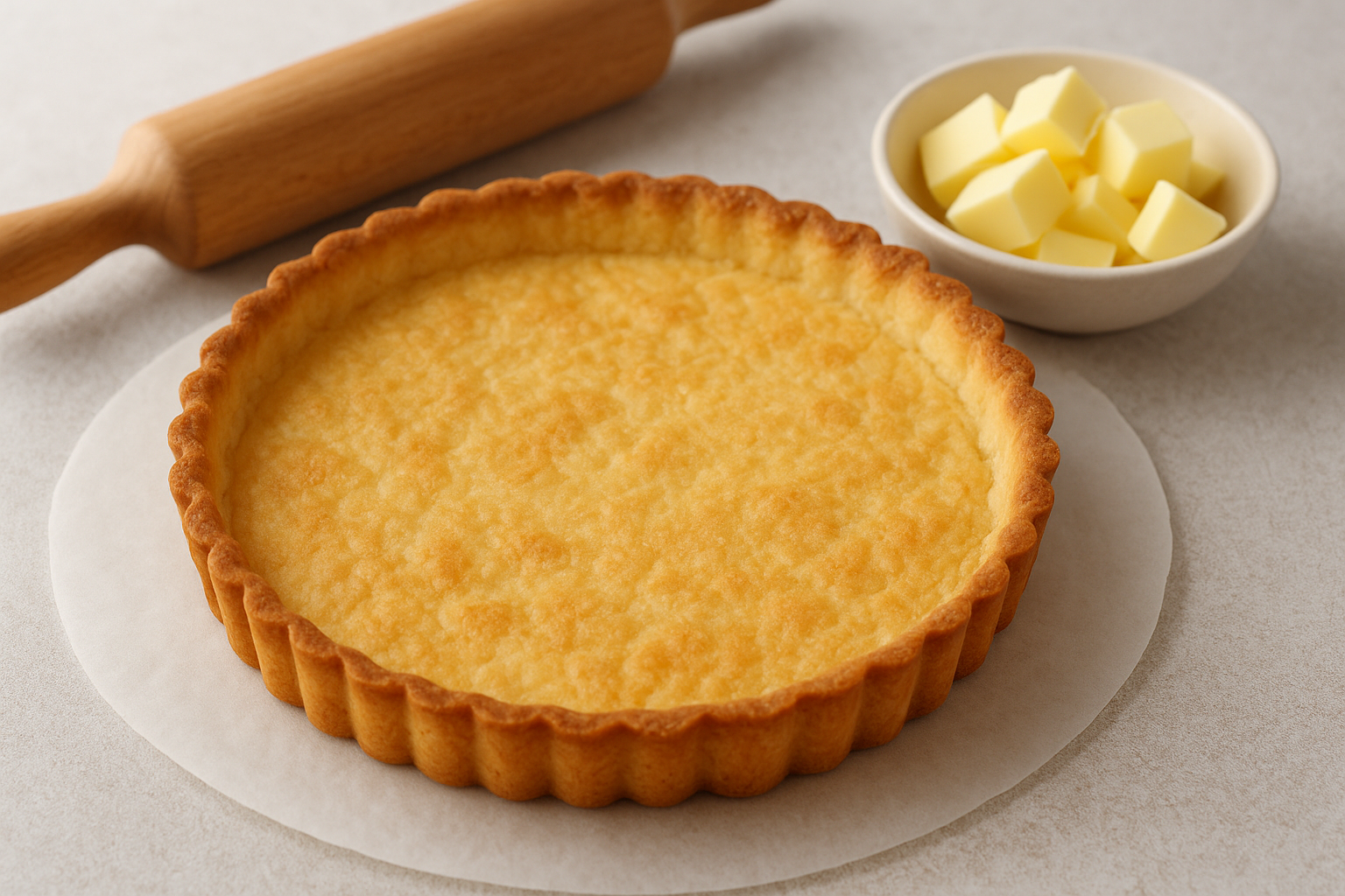 パテ・ブリゼの作り方｜冷たいバターで作るサクサク生地｜初心者向けフレンチパイ生地