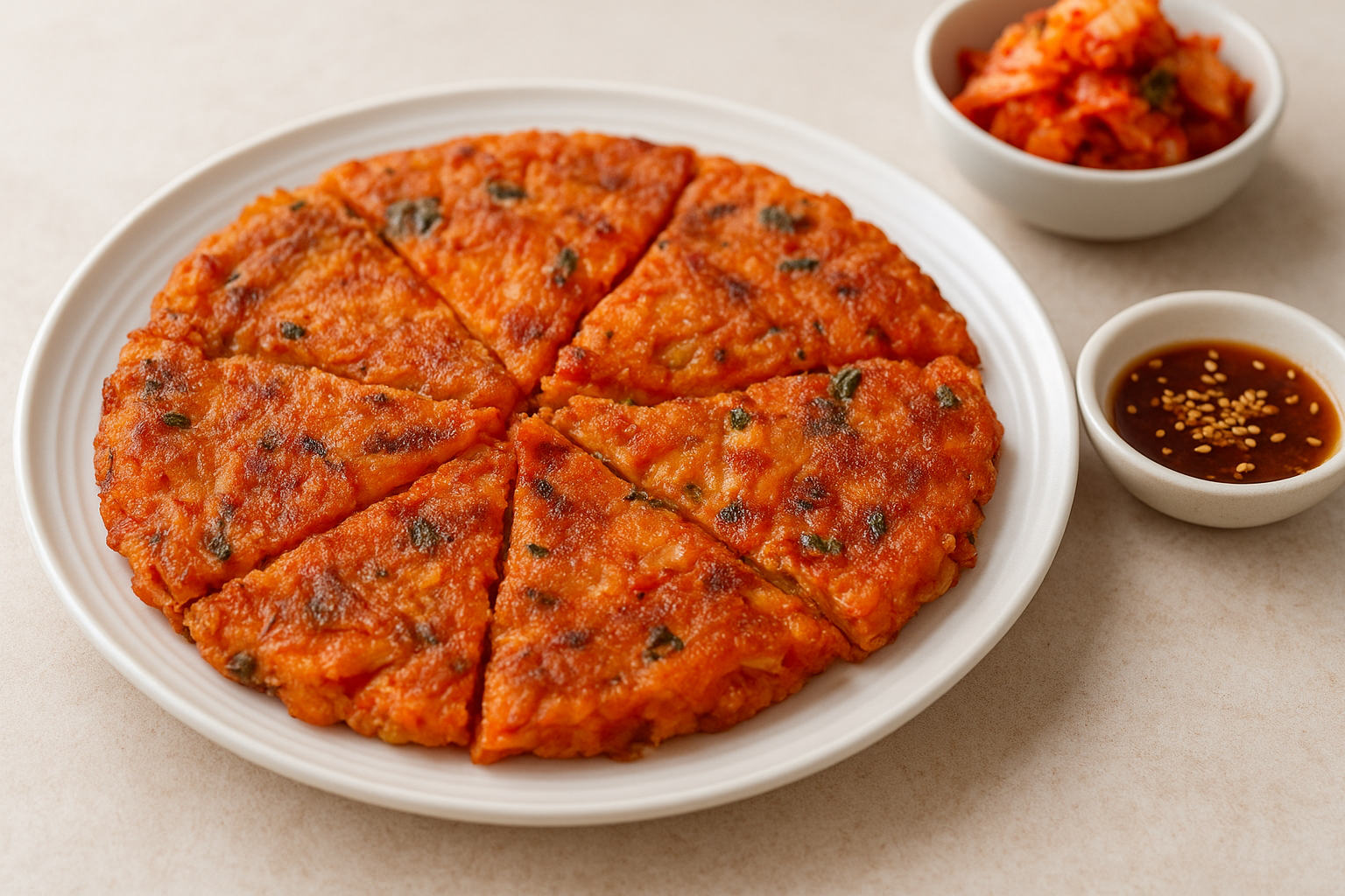 キムチジョンの作り方｜豚肉入りアレンジもOKな韓国風お焼きレシピ