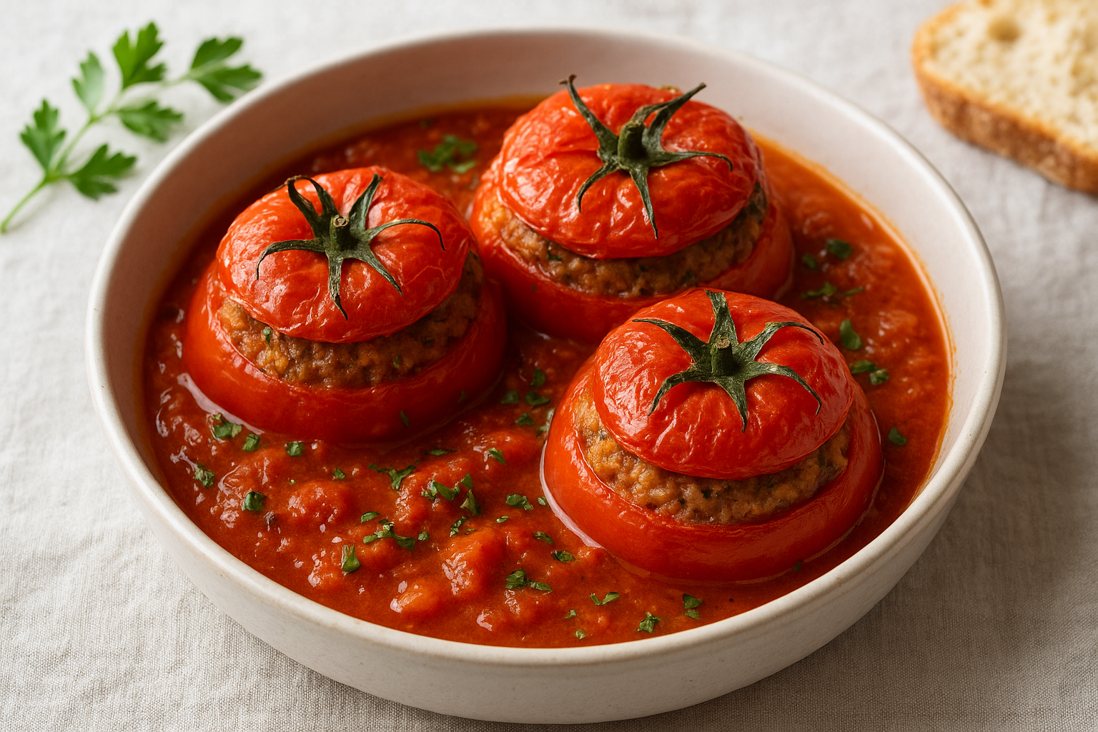 ピエド・パケの作り方｜プロヴァンス伝統の肉詰めトマト煮込み