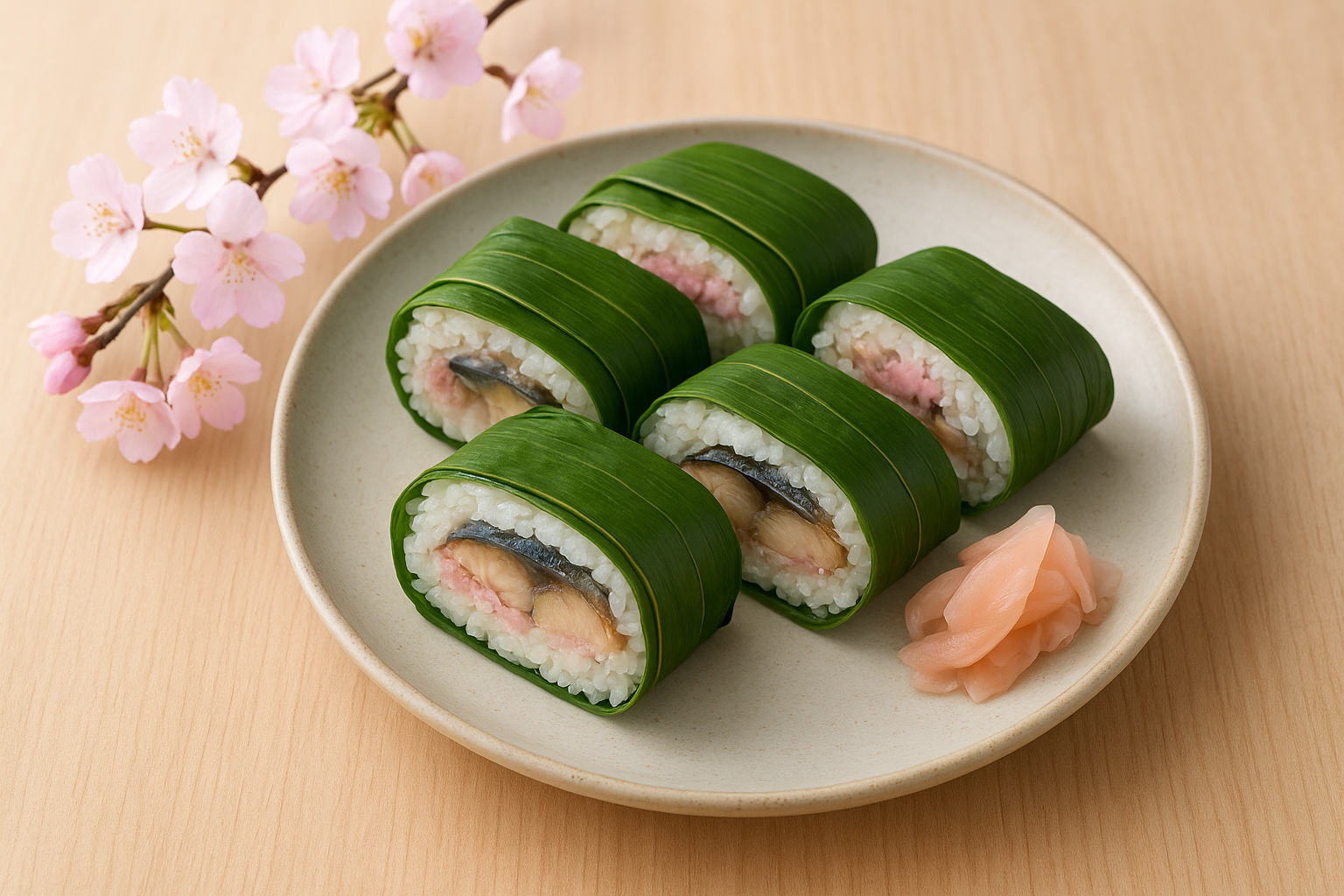 笹寿司の作り方｜鯖と桜の花で香り豊かな郷土料理を家庭で再現