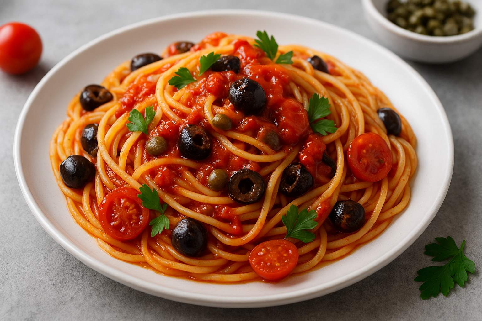 本場の香りを家庭で再現！簡単プッタネスカの作り方