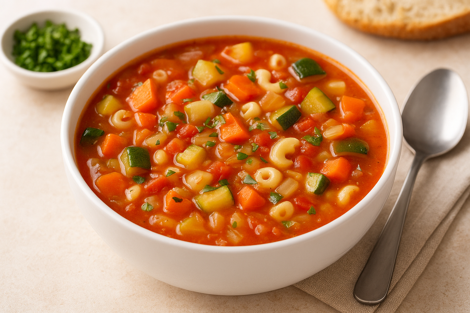 ミネストローネの作り方｜野菜たっぷりでヘルシーなイタリア風スープ