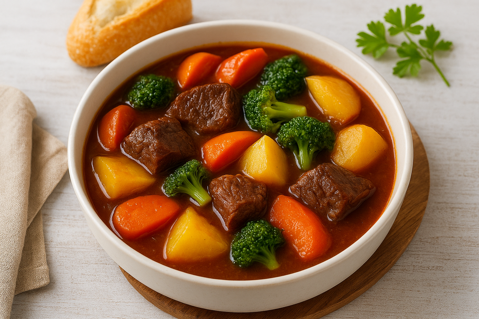 簡単・時短で本格派！牛肉ブロックで作る野菜たっぷりシチューの作り方