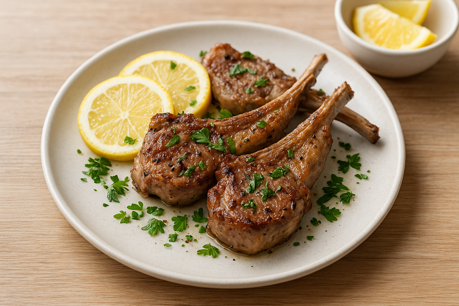 塩レモン風味のラム肉ソテーのレシピ｜さっぱり香る簡単ラム肉料理