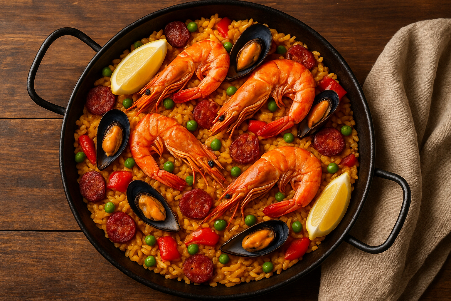 簡単パエリアの作り方｜家庭で再現する本場スペインの香りとサフランの風味