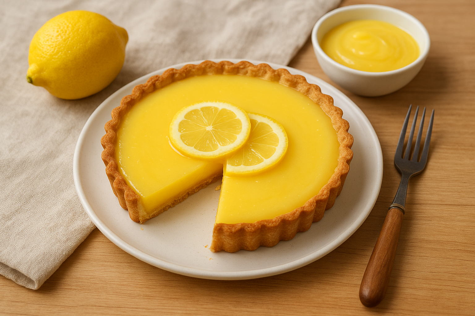 初心者向けレモンタルトの作り方｜タルト生地から作るレモンカード入りレシピ