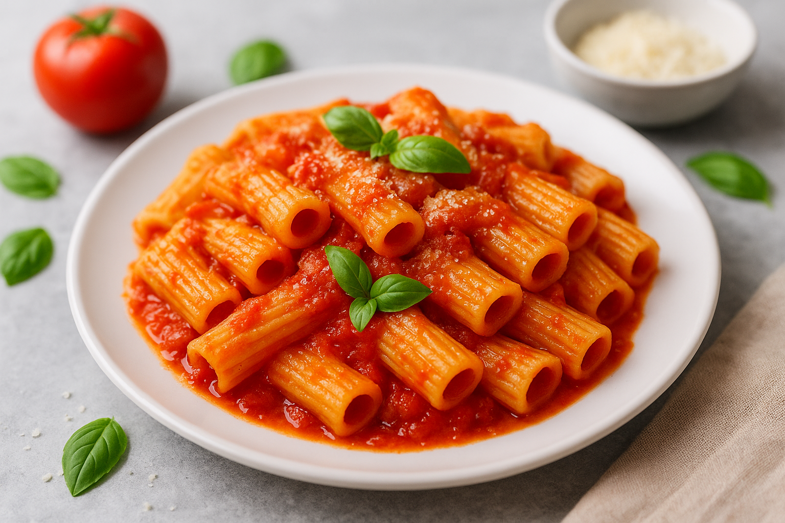 リガトーニの基本レシピ｜トマトソースで楽しむ手軽なイタリア風パスタ