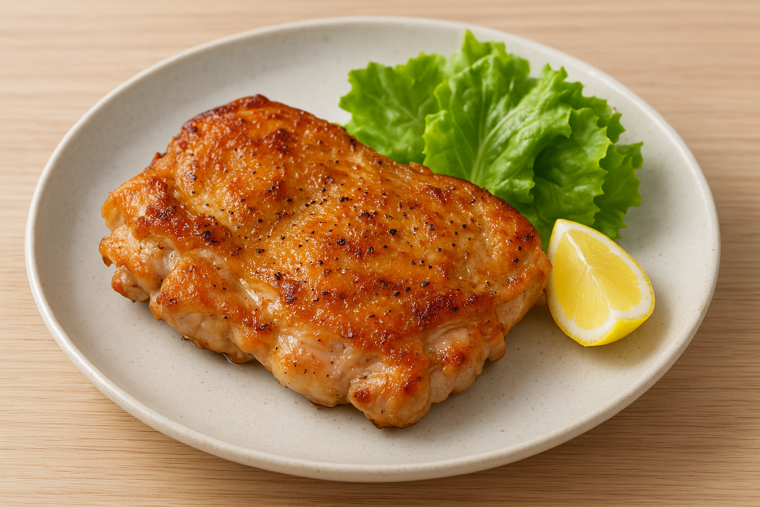 鶏もも肉の塩焼きレシピ｜外はカリッ、中はジューシーに仕上げる基本の作り方