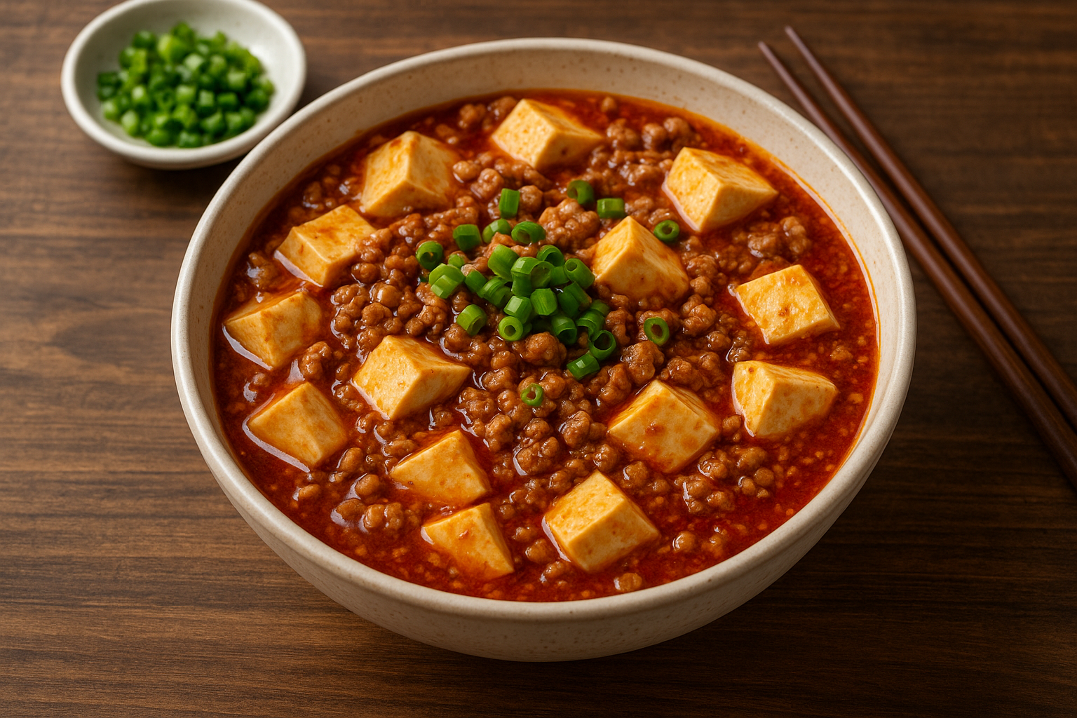 家で本格派麻婆豆腐｜絹ごし豆腐と豚ひき肉で四川風辛味を再現