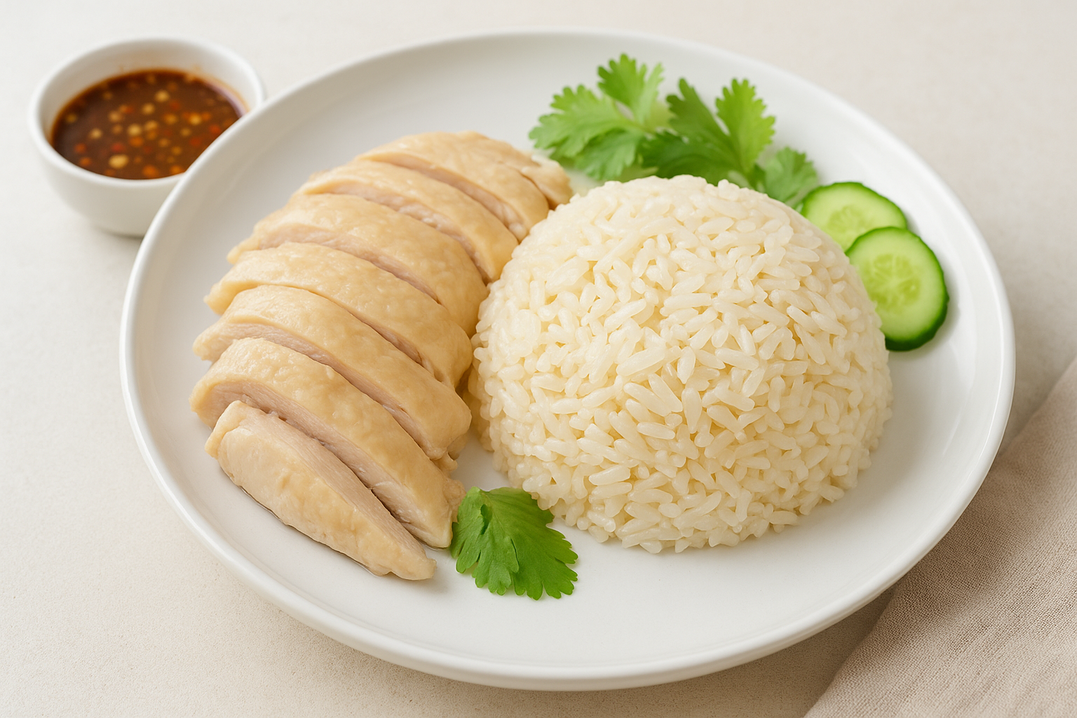 カオマンガイの作り方｜ジューシー鶏肉と香り高いジャスミンライスのレシピ